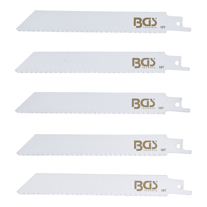 BGS Set sabelzaagbladen | voor BGS 70993 | 5-dlg.