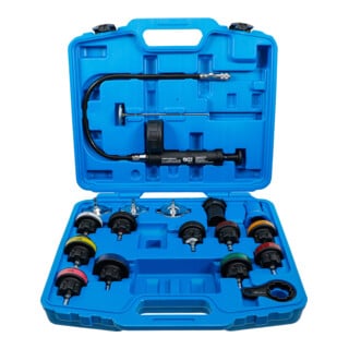 BGS Set test pressione per sistemi di raffreddamento, 18pz.