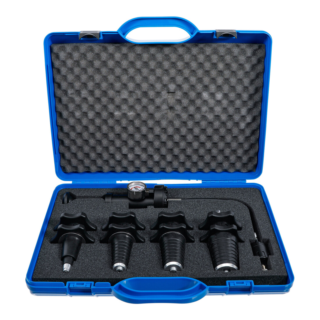 BGS Set universale test pressione del sistema di raffreddamento, 5pz.