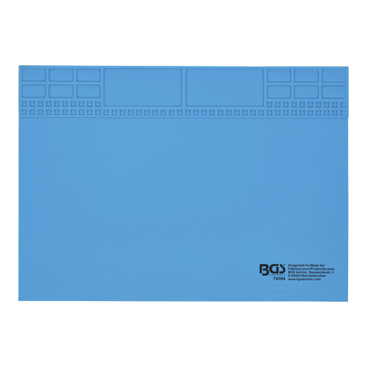 BGS Silikon-Arbeitsmatte, magnetisch, 350 x 245 x 3 mm
