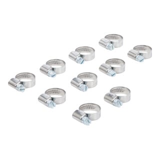 BGS Slangklem | roestvrij | 12 x 20 mm | 10-dlg.