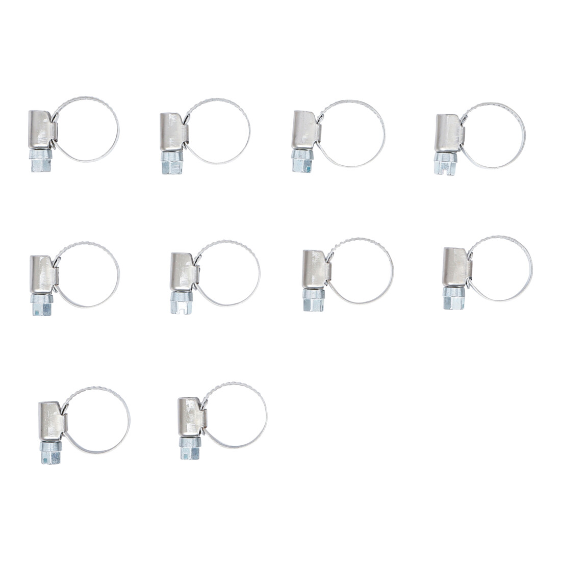 BGS Slangklem | roestvrij | 12 x 20 mm | 10-dlg.