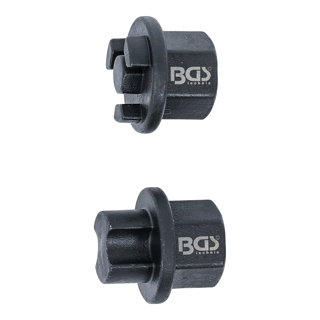 BGS Sleutelset voor olie-aftappluggen | voorr DAF, MAN, Volvo, Scania, Neoplan | 2-dlg.