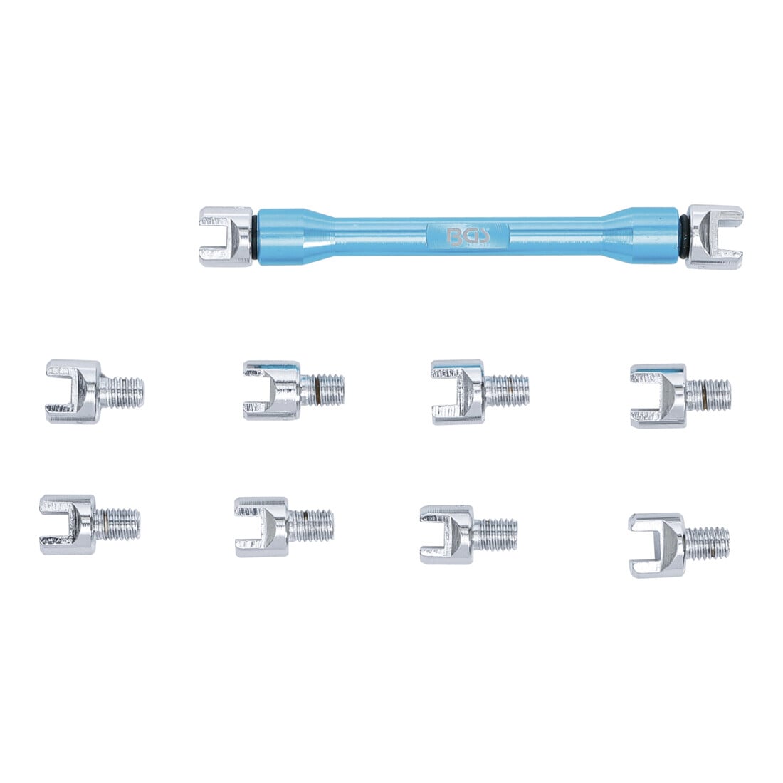 BGS spaaksleutel verwisselbare koppen voor motorfietsen 10-dlg