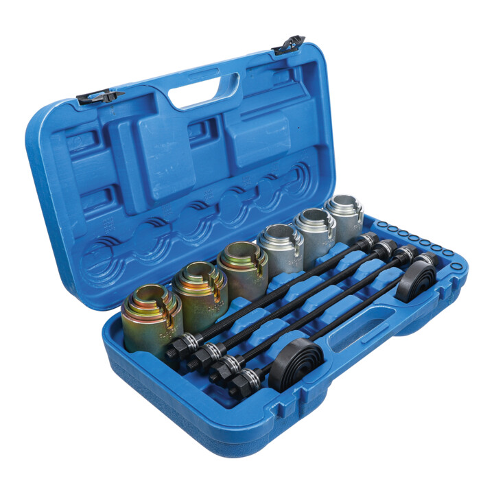 BGS Spannings- en compressiehulzenset met 4 spindels 26 dlg.