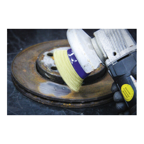 BGS Spazzola a tazza, attacco M14 x 2, ottone