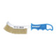 BGS Spazzola metallica ottonata, 260mm-1