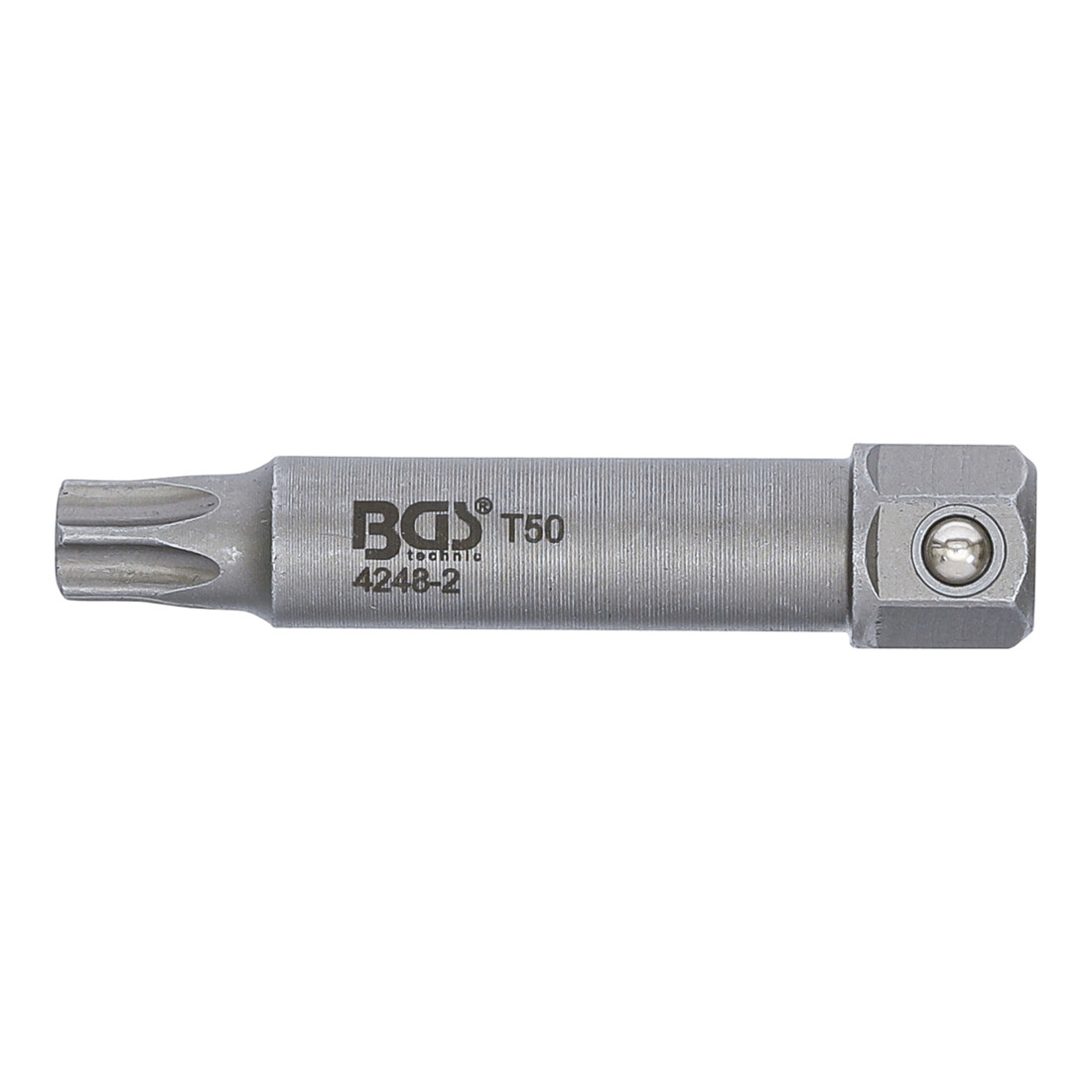 BGS Speciaal bit voor demontage van de poelies op dynamo's | T-profiel (voor TX) T50 x 64 mm