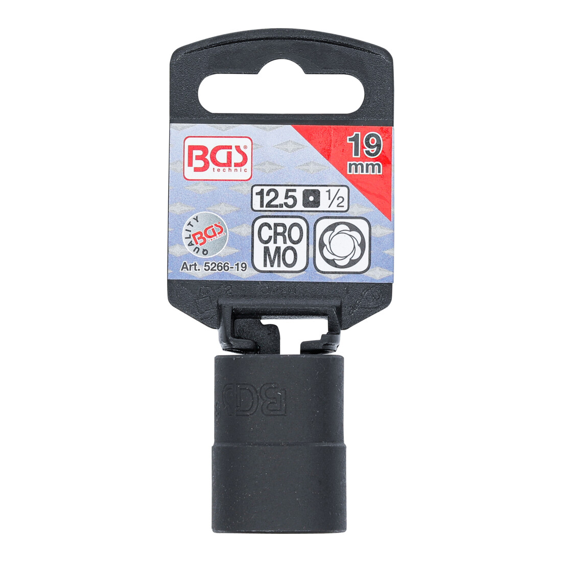 BGS Speciale dopsleutel/schroefuitdraaier | 12,5 mm (1/2") | 19 mm