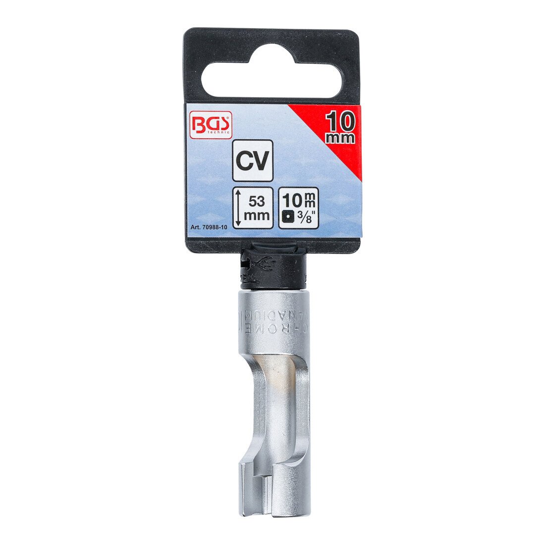 BGS Speciale dopsleutel, voor sleufkop | 10 mm (3/8") | 10 mm
