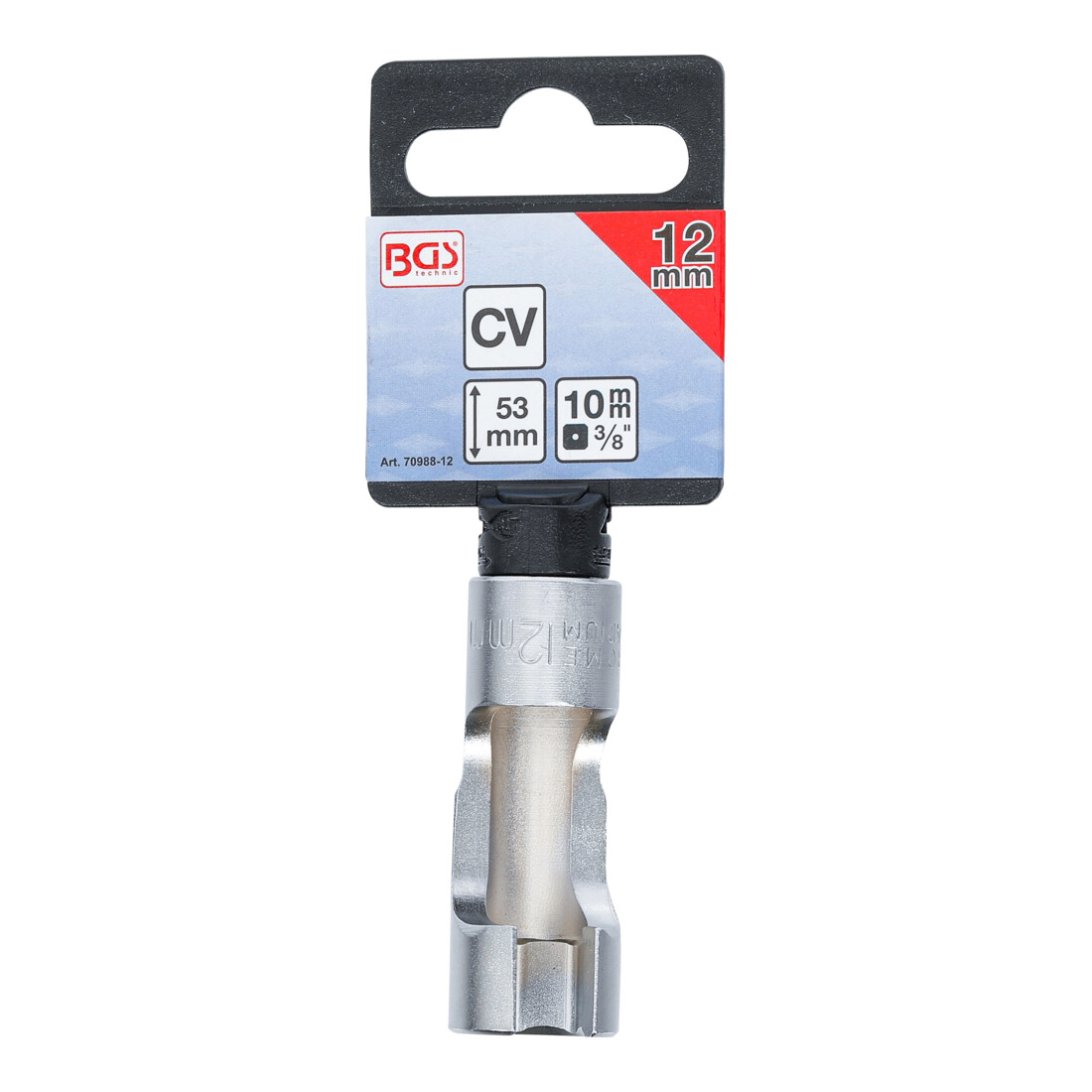 BGS Speciale dopsleutel, voor sleufkop | 10 mm (3/8") | 12 mm