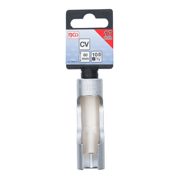 BGS Speciale dopsleutel, voor sleufkop | 10 mm (3/8") | 17 mm