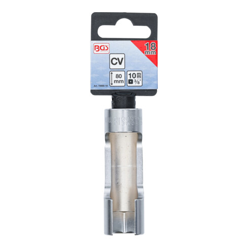 BGS Speciale dopsleutel, voor sleufkop | 10 mm (3/8") | 18 mm