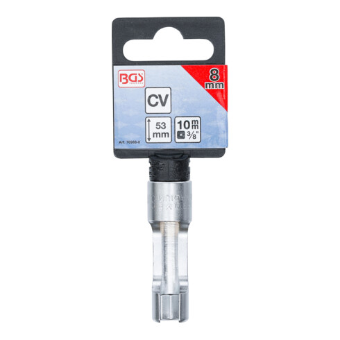 BGS Speciale dopsleutel, voor sleufkop | 10 mm (3/8") | 8 mm