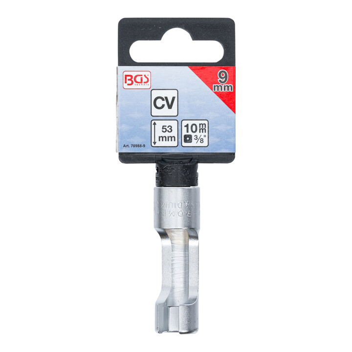 BGS Speciale dopsleutel, voor sleufkop | 10 mm (3/8") | 9 mm