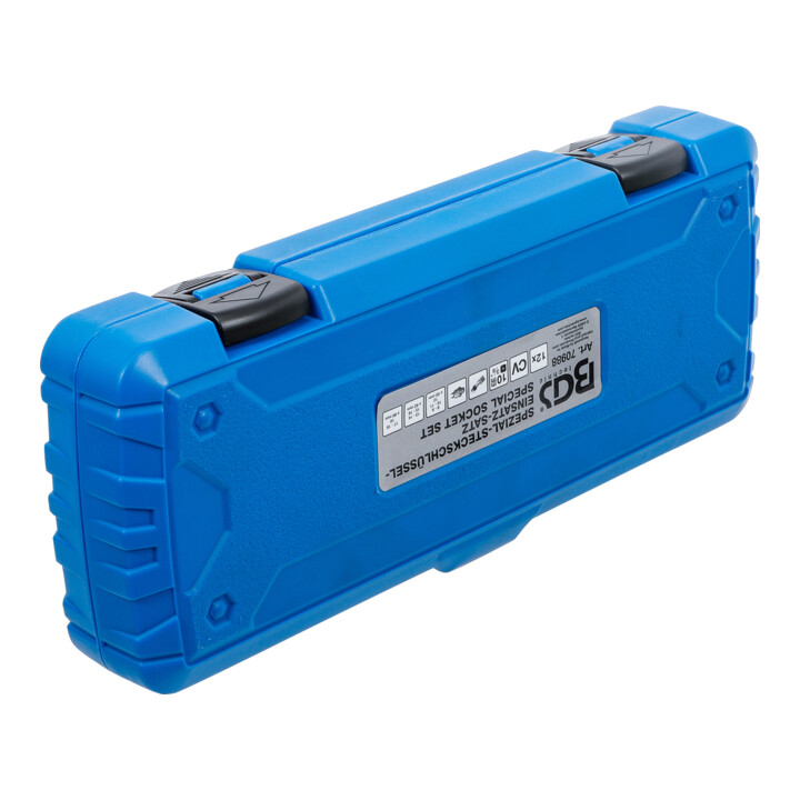BGS Speciale dopsleutelset met sleuf | 10 mm (3/8") | 5 - 19 mm | 12-dlg.