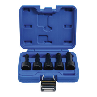 BGS Speciale dopsleutelset / schroefuittrekker aandrijving vierkantaandrijving 12,5 mm (1/2 inch) SW 8 - 16 mm 5 delig