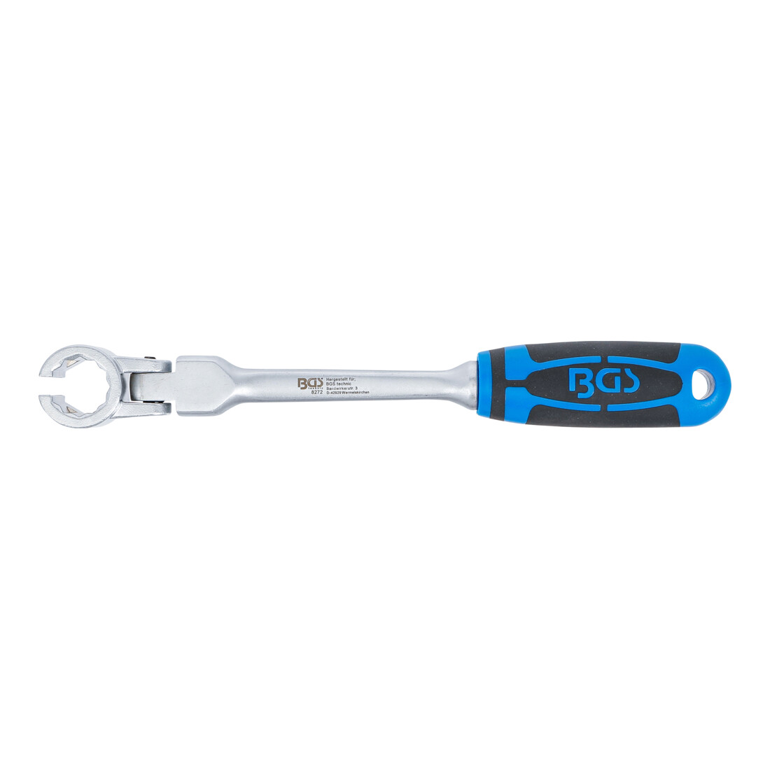 BGS Speciale ringsleutel voor lambda-sonden, kantelbaar, met greep | 22 mm