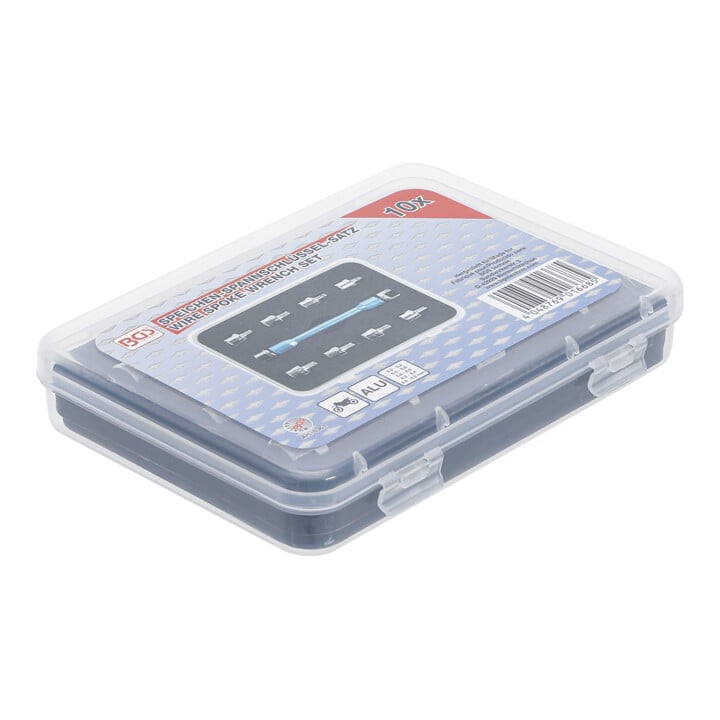 BGS Speichenschlüssel austauschbare Köpfe für Motorräder 10-tlg.