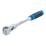 BGS Spezial-Ringschlüssel für Lambdasonden, kippbar, mit Griff 8272, SW 22 mm