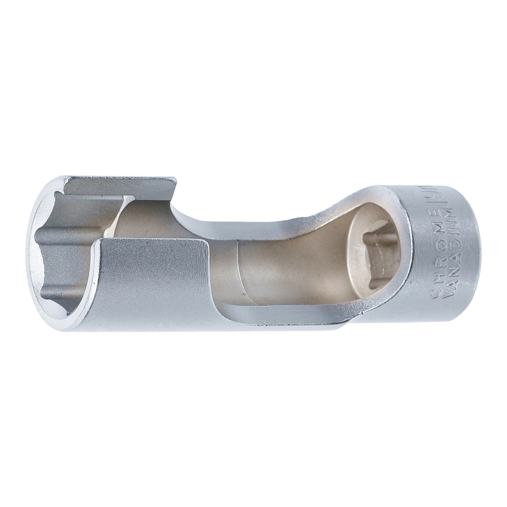 BGS Spezial-Steckschlüssel-Einsatz, geschlitzt 70988-19, Antrieb Innenvierkant 10 mm (3/8"), SW 19 mm ; BGS technic