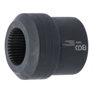 BGS Spezial-Steckschlüssel-Einsatz, Vielzahn, Antrieb Innenvierkant 12,5 mm (1/2"), für Hinterachs-Eingangswelle, für BMW