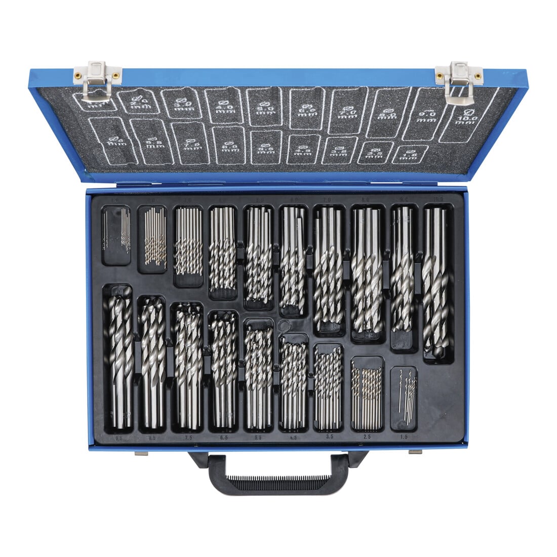 BGS spiraalboorset HSS 1 - 10 mm, 170 dlg.