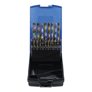 BGS spiraalboorset HSS 1 - 10 mm 19 dlg.