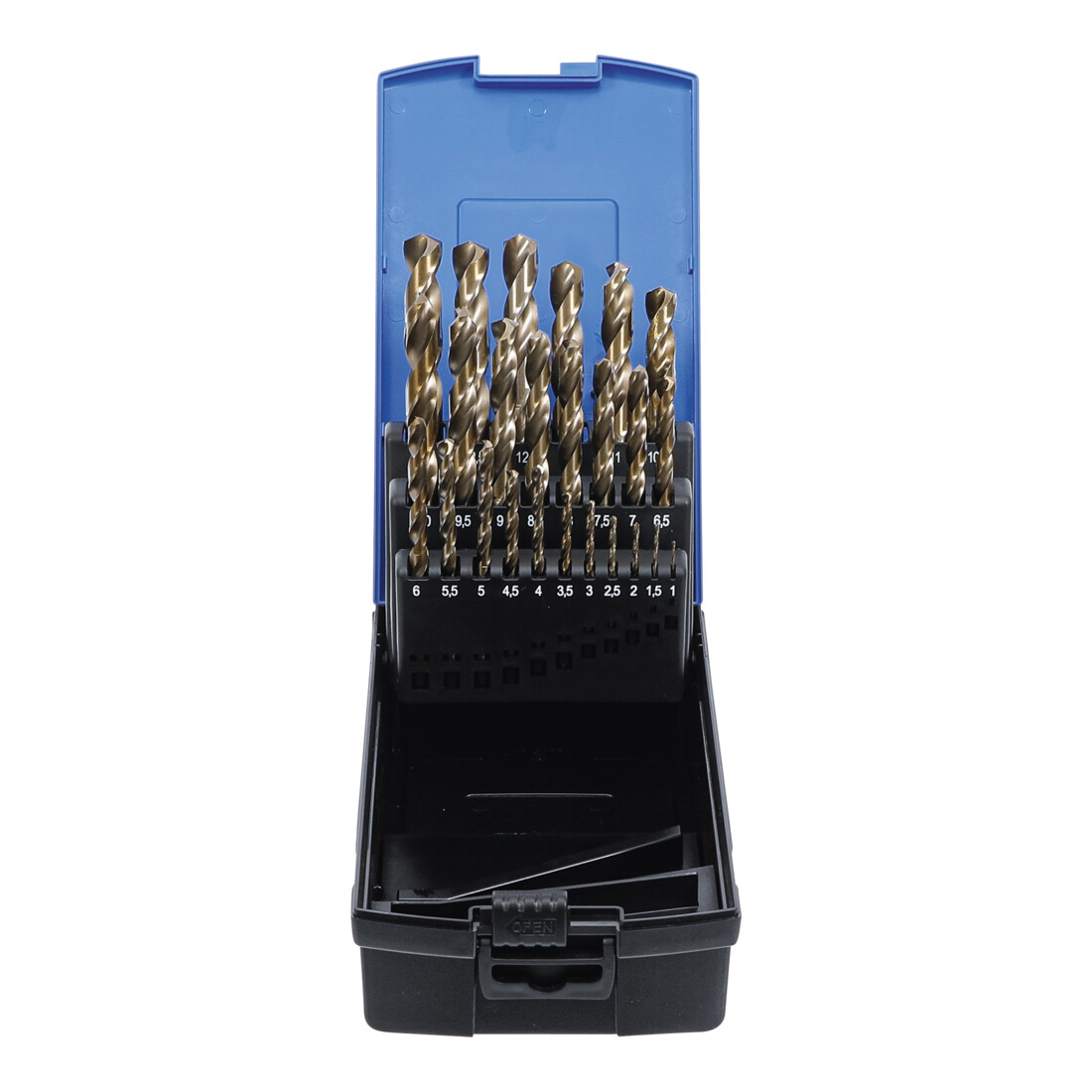 BGS spiraalboorset HSS-G M35 Kobaltstaal 1 - 13 mm, 25 dlg.