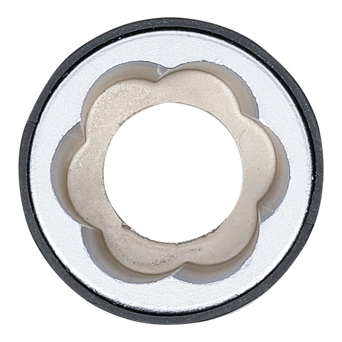 BGS Spiraalprofiel-dopsleutel inzetstuk / schroefuitdraaier, aandrijving buitensleutel 19 mm, SW 19 mm