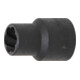 BGS Spiral-Profil-Steckschlüssel-Einsatz / Schraubenausdreher 5266-12, Antrieb Innenvierkant 12,5 mm (1/2"), SW 12 mm-1