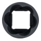 BGS Spiral-Profil-Steckschlüssel-Einsatz / Schraubenausdreher 5266-19, Antrieb Innenvierkant 12,5 mm (1/2"), SW 19 mm-3