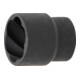 BGS Spiral-Profil-Steckschlüssel-Einsatz / Schraubenausdreher 5268-24, Antrieb Innenvierkant 12,5 mm (1/2"), SW 24 mm-1