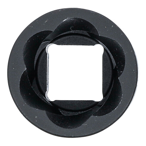 BGS Spiral-Profil-Steckschlüssel-Einsatz / Schraubenausdreher 5269-21, Antrieb Innenvierkant 12,5 mm (1/2"), SW 21 mm