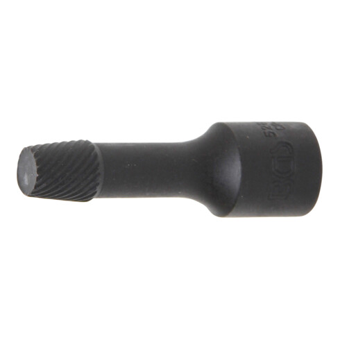 BGS Spiral-Profil-Steckschlüssel-Einsatz / Schraubenausdreher 5281-10, Antrieb Innenvierkant 10 mm (3/8"), 10 mm