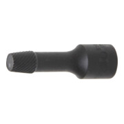 BGS Spiral-Profil-Steckschlüssel-Einsatz / Schraubenausdreher 5281-10, Antrieb Innenvierkant 10 mm (3/8"), 10 mm