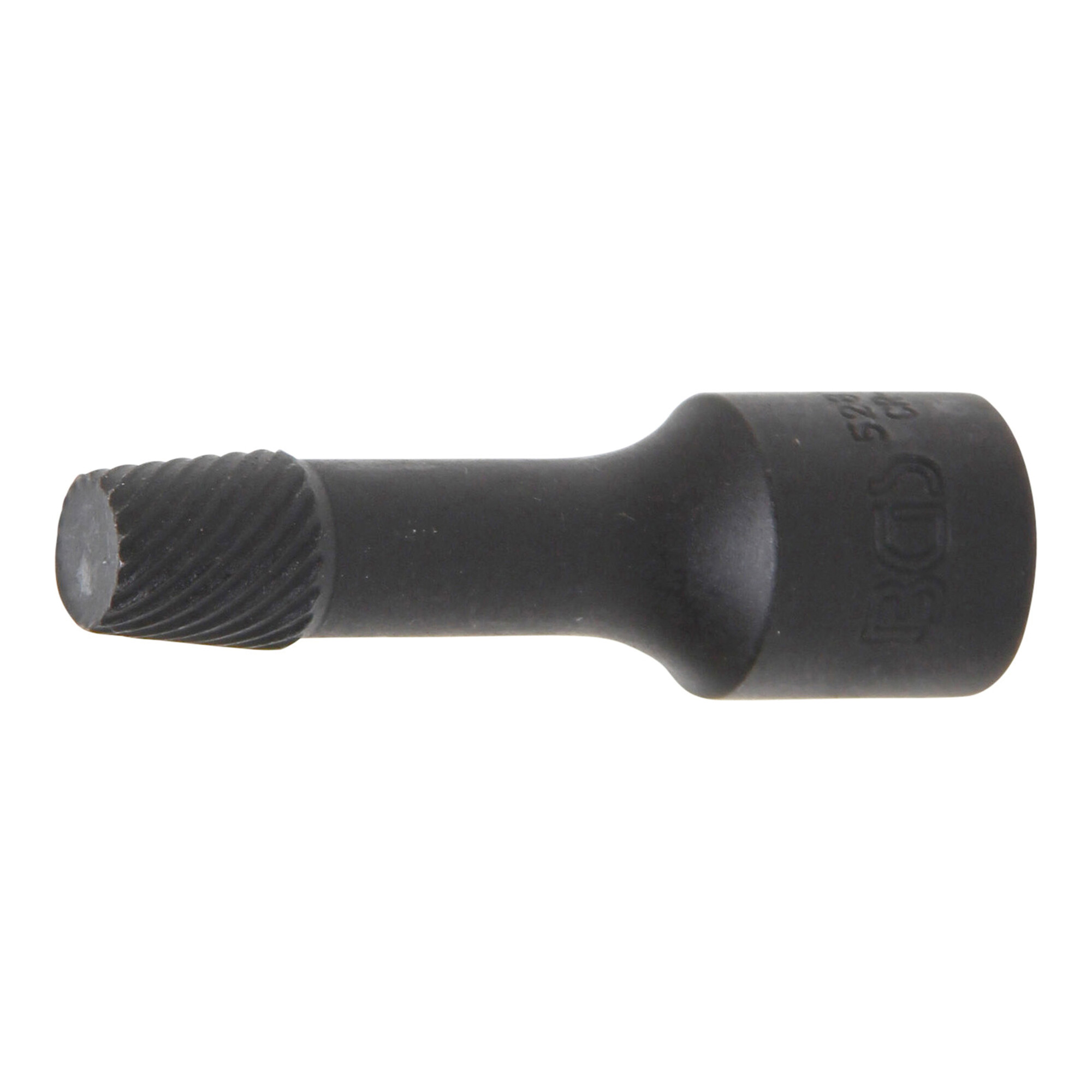 BGS Spiral-Profil-Steckschlüssel-Einsatz / Schraubenausdreher 5281-10, Antrieb Innenvierkant 10 mm (3/8"), 10 mm ; BGS technic