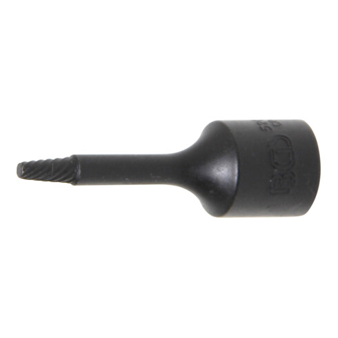BGS Spiral-Profil-Steckschlüssel-Einsatz / Schraubenausdreher 5281-3, Antrieb Innenvierkant 10 mm (3/8"), 3 mm