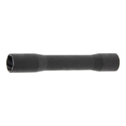 BGS Spiral-Profil-Steckschlüssel-Einsatz / Schraubenausdreher, tief 5264-17, Antrieb Innenvierkant 12,5 mm (1/2"), SW 17 mm