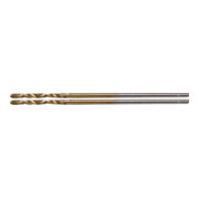 BGS Spiralbohrer HSS-G titan-nitriert 1,0 mm 2 teilig