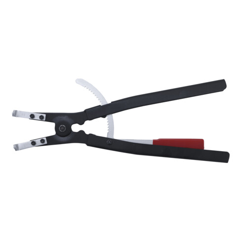 BGS Sprengringzange 6739, abgewinkelt, für Außensprengringe, 500 mm