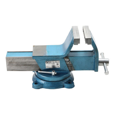 BGS Stahl-Schraubstock 59110, geschmiedet, 100 mm Backen