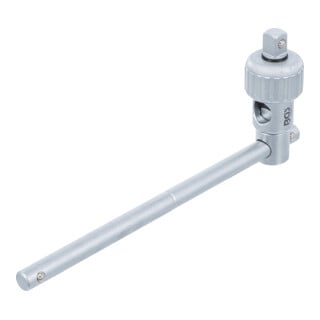BGS Steckschlüssel-Adapter mit Ratschenfunktion, mit Gleitgriff, Abtrieb 12,5 mm (1/2")