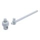 BGS Steckschlüssel-Adapter mit Ratschenfunktion, mit Gleitgriff, Abtrieb 12,5 mm (1/2")-5
