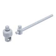 BGS Steckschlüssel-Adapter mit Ratschenfunktion, mit Gleitgriff, Abtrieb 12,5 mm (1/2")-5