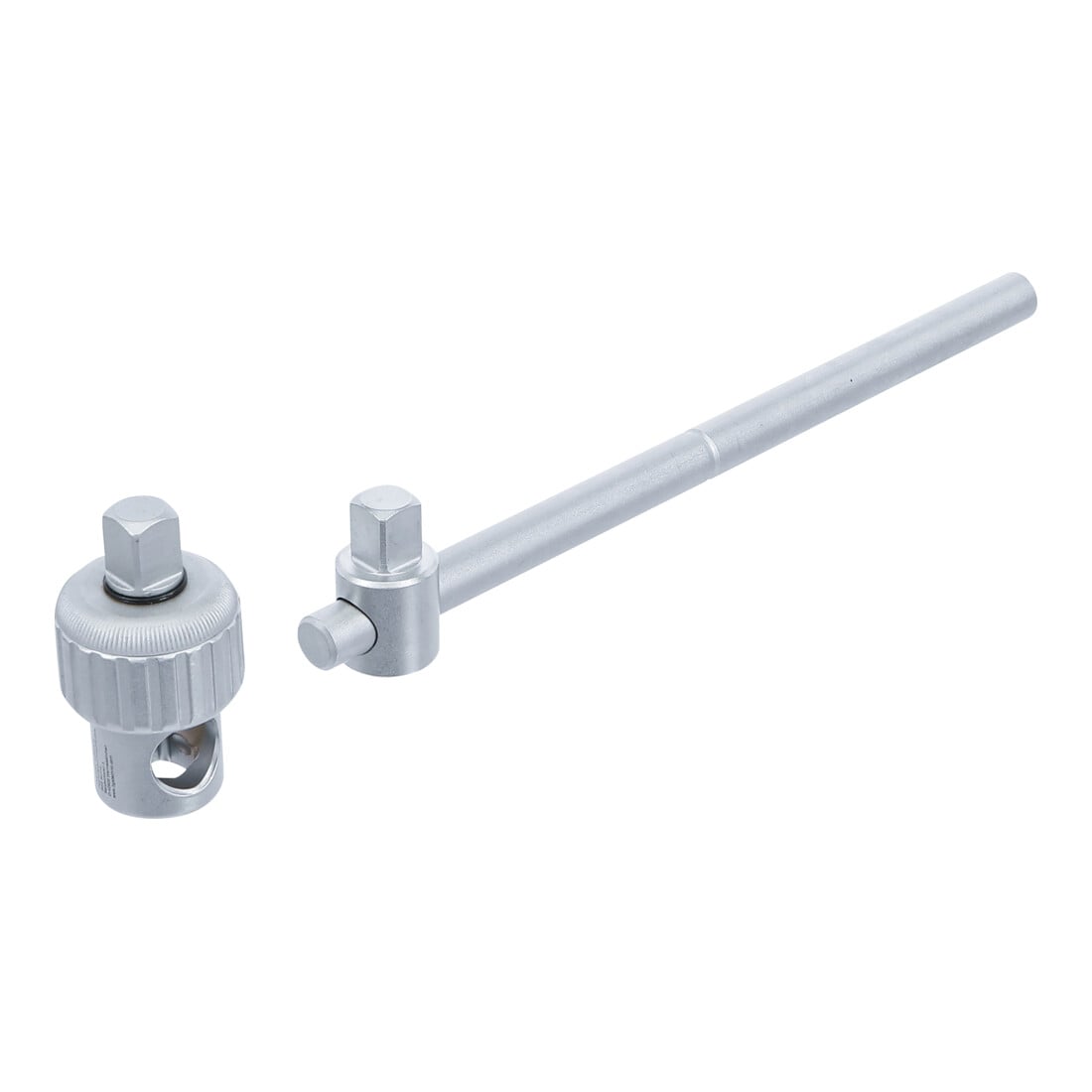BGS Steckschlüssel-Adapter mit Ratschenfunktion, mit Gleitgriff, Abtrieb 12,5 mm (1/2")