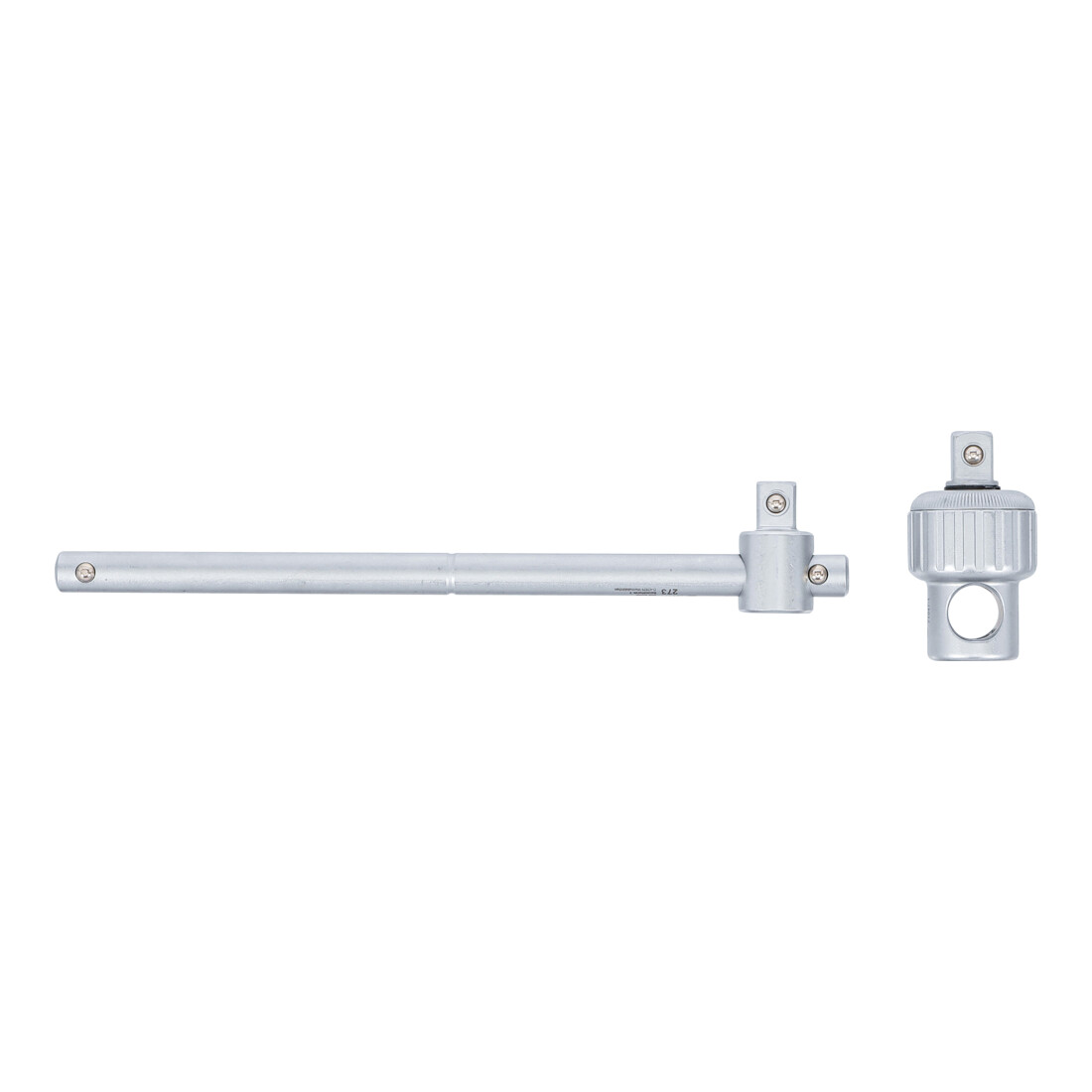 BGS Steckschlüssel-Adapter mit Ratschenfunktion, mit Gleitgriff, Abtrieb 12,5 mm (1/2")
