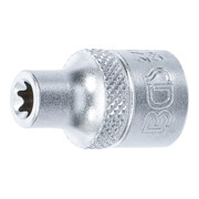 BGS Steckschlüssel-Einsatz E-Profil 2713, Antrieb Innenvierkant 10 mm (3/8"), SW E7