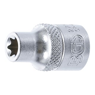 BGS Steckschlüssel-Einsatz E-Profil 2714, Antrieb Innenvierkant 10 mm (3/8"), SW E8