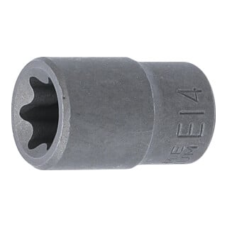 BGS Steckschlüssel-Einsatz E-Profil 6264, Antrieb Innenvierkant 10 mm (3/8"), SW E14